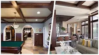 75 Gray Floor And Orange Floor Family Room Design Ideas You'll Love ✅