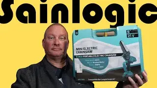 Sainlogic mini chain saw Best selling mini chain saw on Amazon !!   #sainlogic, #minichainsaw