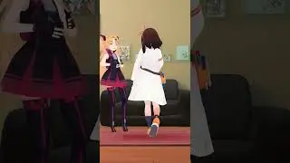 【即興ダンス】先輩吸血鬼と踊りで勝負！ #shorts