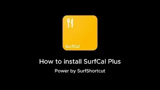 How to install SurfCal Plus (Apple Numbers Integration)