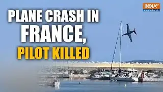 Plane Crash in France: Shocking Plane crash caught on cam during French Airshow, Pilot killed
