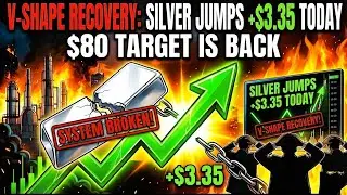 V-SHAPE RECOVERY: Silver Jumps +$3.35 Today | $80 Target is Back