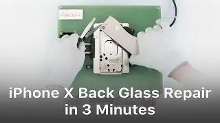 Exclusive - Repair iPhone 8/8P/X Back Glass In 3 Minutes With The New Separator