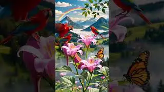 Surreal Explosions of Color & Magic | Viral YouTube Shorts #creativeanimations #ytshorts #wildlife