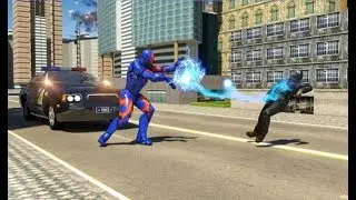 Flying Iron : Battle Hero (by G.O.T) | Iron Man Vs Gangster | Android GamePlay Video