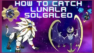 How to CATCH LUNALA/Solgaleo in Pokemon USUM |Catching LEGENDARY Cosmog-Cosmoem-Lunala/Solgaleo