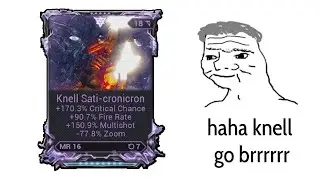 Warframe - Knell Sati-Cronicron - My Best Riven So Far