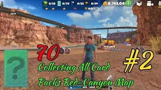 Collecting All Card Packs Red-Canyon Map #2 OTR - Offroad Car Driving Game I DogbyteGames | Truck