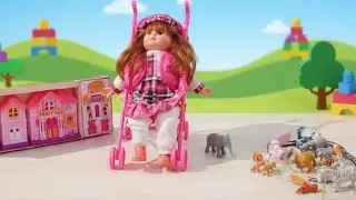 Happy Toys 🧸 Doll & Animal Adventure | New Toy Review for Kids