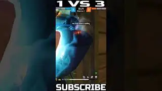 1 vs 3 against CSR Grandmaster regional top 1 Players 🎯 #shorts