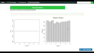 RStats Descriptive Statistics - Continuous Uniform Distribution and Probabilities