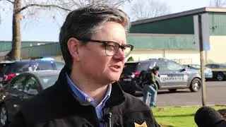 Man shot by Eugene cops at middle school after pulling gun while being escorted off campus