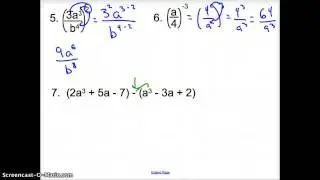 5.1 Operations with Polynomials