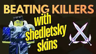 Beating Killers With Different Shedletsky Skins 👑⚔️ | Roblox Forsaken