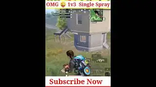 OMG 😜 1V3 SINGLE SPRAY #funmaxpubg