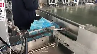 Automatic face mask making machine with folder ear loop model HTL 120