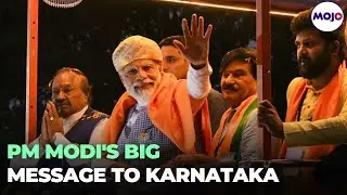 Day Before Mega Karnataka Polls, PM Modi's World's No.3 Economy Pitch | Karnataka Elections