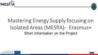 Mastering Energy Supply for Isolated Areas