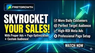 How your sales can skyrocket with proper Ads + Page Optimization + Custom Audience! #meta #digital