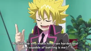 Wakiya's Flashback - Daigo's Cameo「English Sub」Beyblade Burst Sparking Episode 40