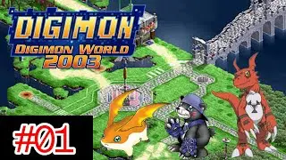 Исследуем мир с ребятами | Digimon World 3 Эпизод: 01