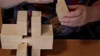 Dismantling a 12-piece Interlocking Burr Puzzle