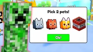 Minecraft Creeper Plays Pet Simulator 99