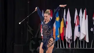 Baton Twirling - European Championship 2025 - M&eacute;line LESAGE (FRANCE)