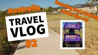 Australia travel vlog #2 where I go on a morning run and find my way to the race track.