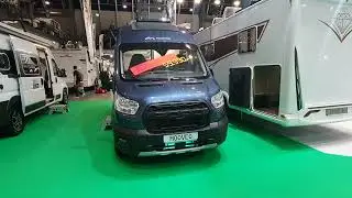 PRACTICAL use of space in campervan. Mooveo Ford Transit Van 60DB