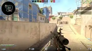CS2 - Mirage 4k Sniper Wallbangs