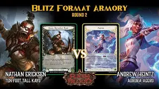 Blitz Format Armory Tournament | Round 2 of 4 | Flesh and Blood TCG