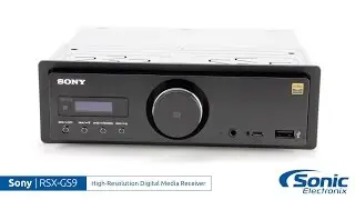 Sony RSX-GS9 Hi-Res Car Audio Stereo Receiver | Product Overview