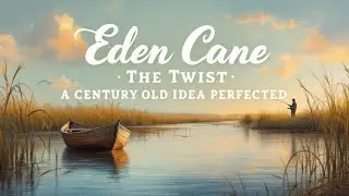 Once In Lifetime! Twisted, split cane, nodeless, fly fishing rods by Bernard Ramanauskas (Eden Cane)
