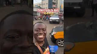 HAITI Con Su PRIMERA Cybertruck VIDEO Viral #shorts #haiti #cybertruck #elonmusk