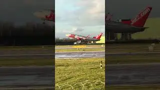 Jet2 737 departing Manchester #aviation #manchesterairport #jet2