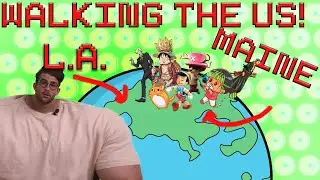 WALKING ACROSS AMERICA TO GIVE HASAN A STRAW HAT!