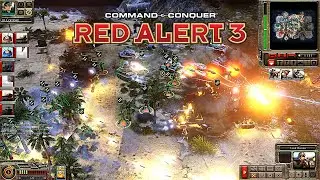Red Alert 3 Generals Evolution MOD China Gameplay | I like the Graphic!