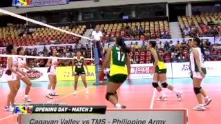 Cagayan Valley Lady Rising Suns vs TMS - Philippine Army Lady Troopers Highlights