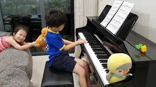 Aiden Er practicing Czerny op 299 No. 4