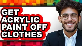 How to Get Acrylic Paint Off Clothes (easy Method)