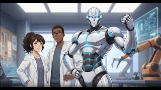 Robojit and the Sand Planet - AI Multimedia Content
