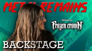 Interview with Federico Mondelli from Frozen Crown 🇮🇹 [Subtitled] [Backstage]