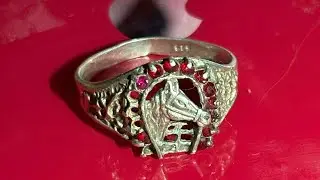 Поиск металла на пляже в Калифорнии, обнаружено хорошее серебро.