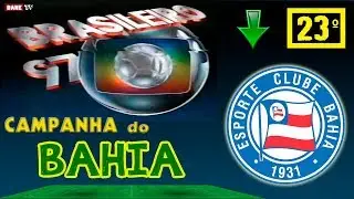 Brasileirão 1997 - campanha do Bahia
