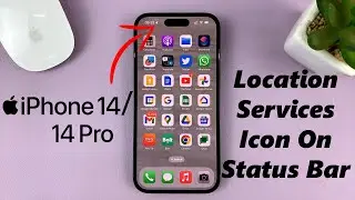 iPhone 14/14 Pro: How To Show 'Location Services' Icon In Status Bar