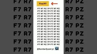 Only Geniuses Can Spot the Odd Number Out! 👀🔥   1051