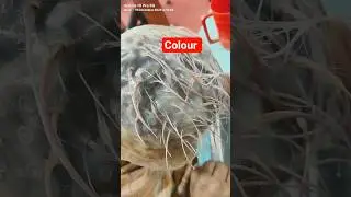 colour #love #shorts white 🐻&zwj;❄️ new hair style change #viralvideo