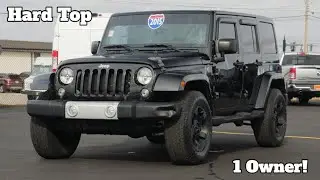 2015 Jeep Wrangler Unlimited Sahara | 4x4 - Leather - Hard Top