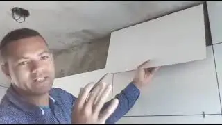 Pedreiro ensina técnica para recorte de piso sem usar a trena, simples e fácil.